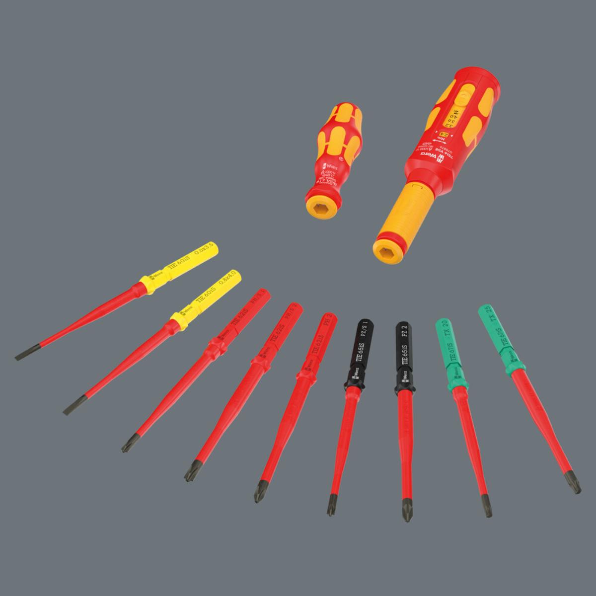 Wera Kraftform Kompakt VDE Safe-Torque Speed Schaltschrank-Set Basic 1