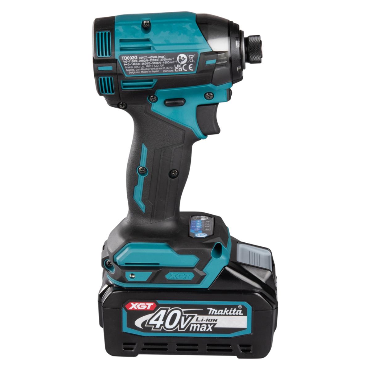 Makita Akku-Schlagschrauber 40V max. 1/4" 220 Nm 0-3.700 min⁻¹