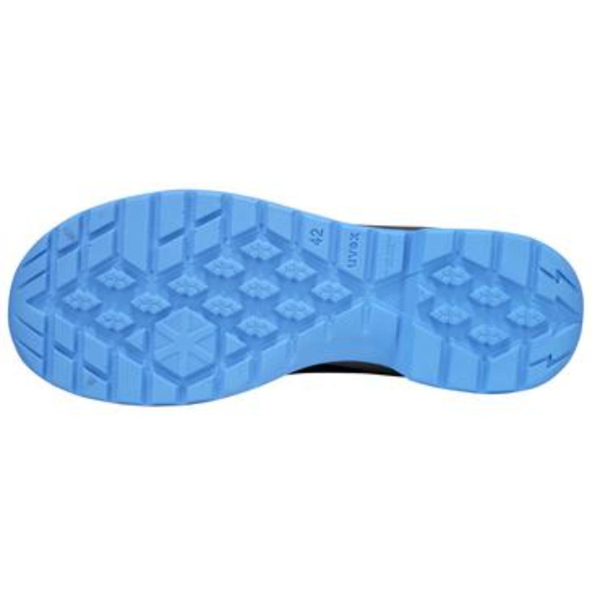 uvex 2 trend Sicherheitsschuh Halbschuhe S1 blau-schwarz