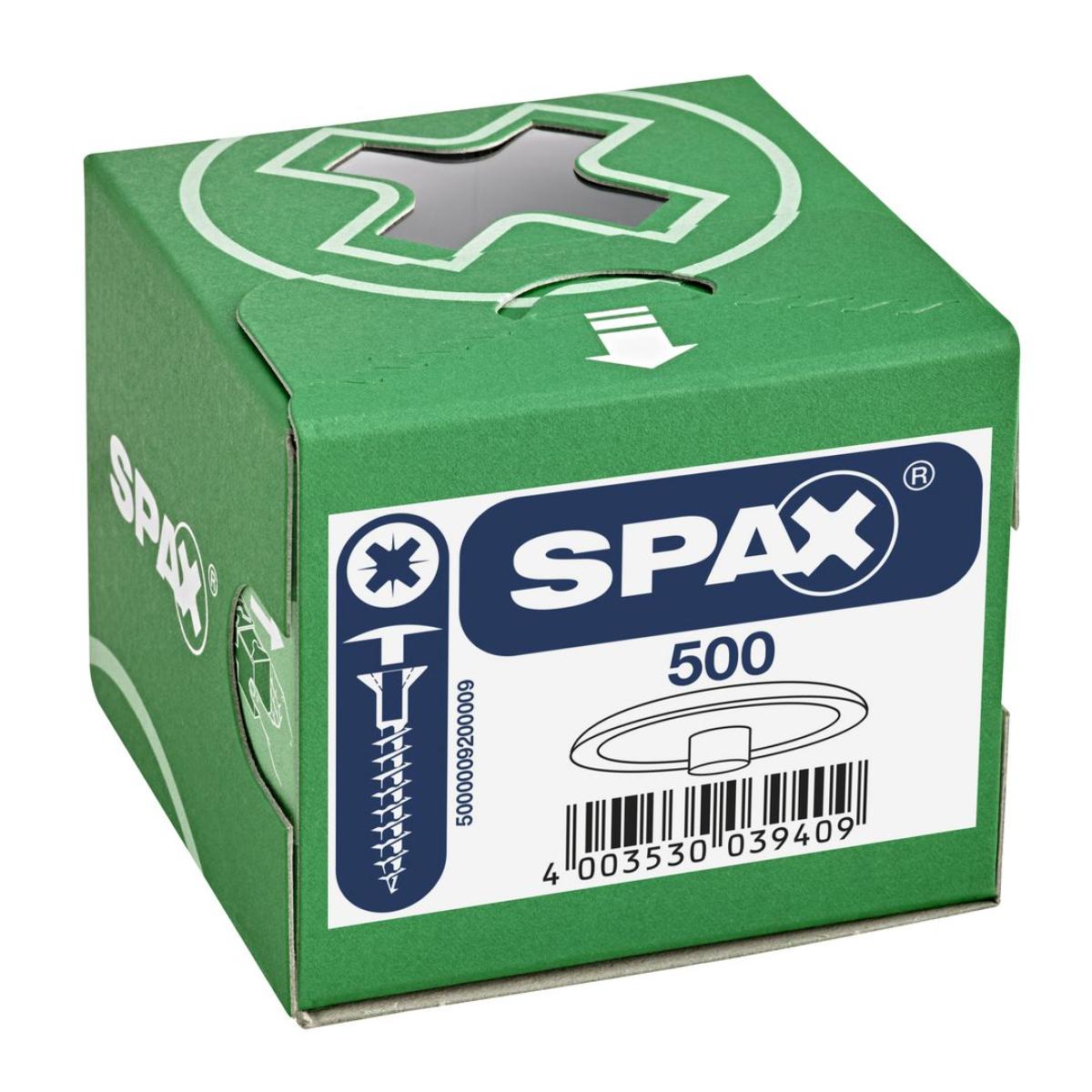SPAX-S Abdeckkappen mit Kopfbohrung