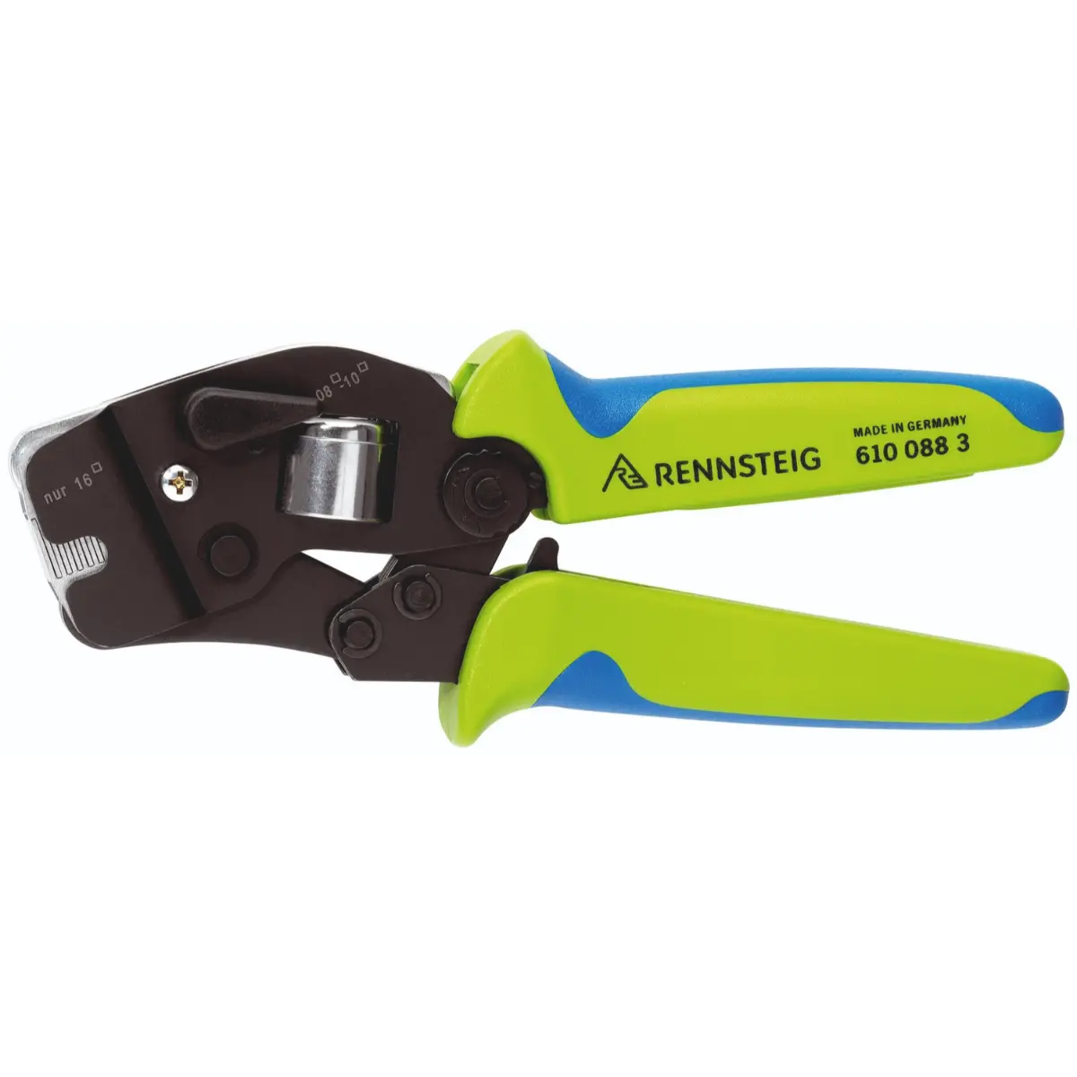 Rennsteig Aderendhülsencrimpzange PEW 8.88 für 0,08 - 16,0 mm², brüniert