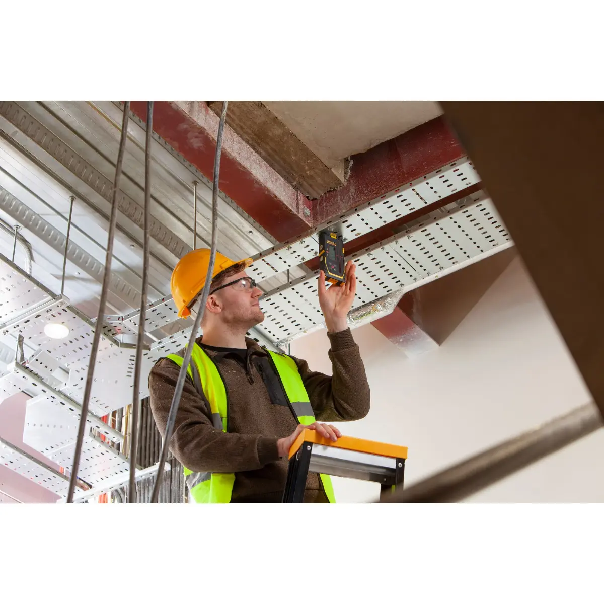 STANLEY FATMAX Digitaler Empfänger für rote Rotationslaser