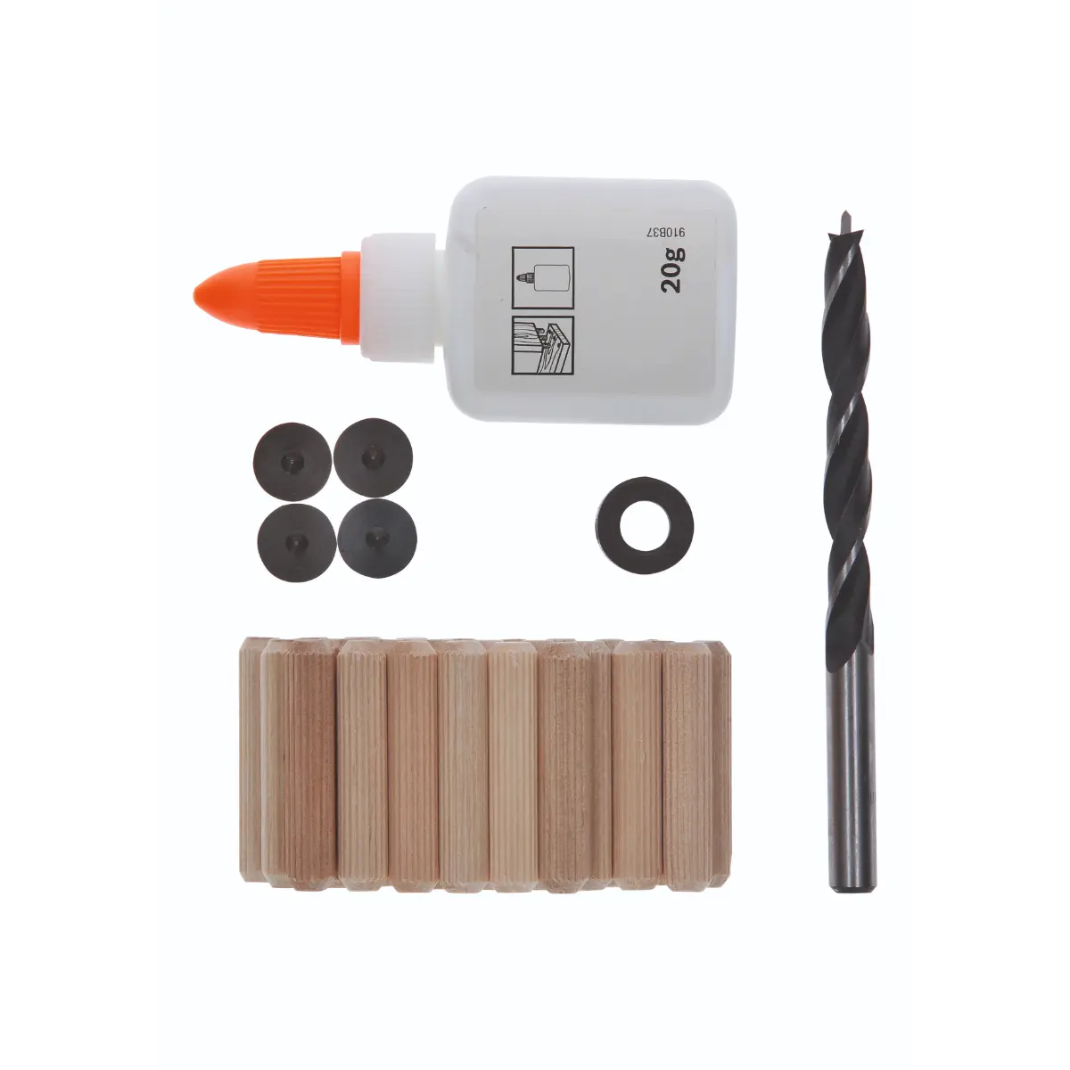 Bosch Dübel-Set D= 8 mm, L= 40 mm, 32-tlg.