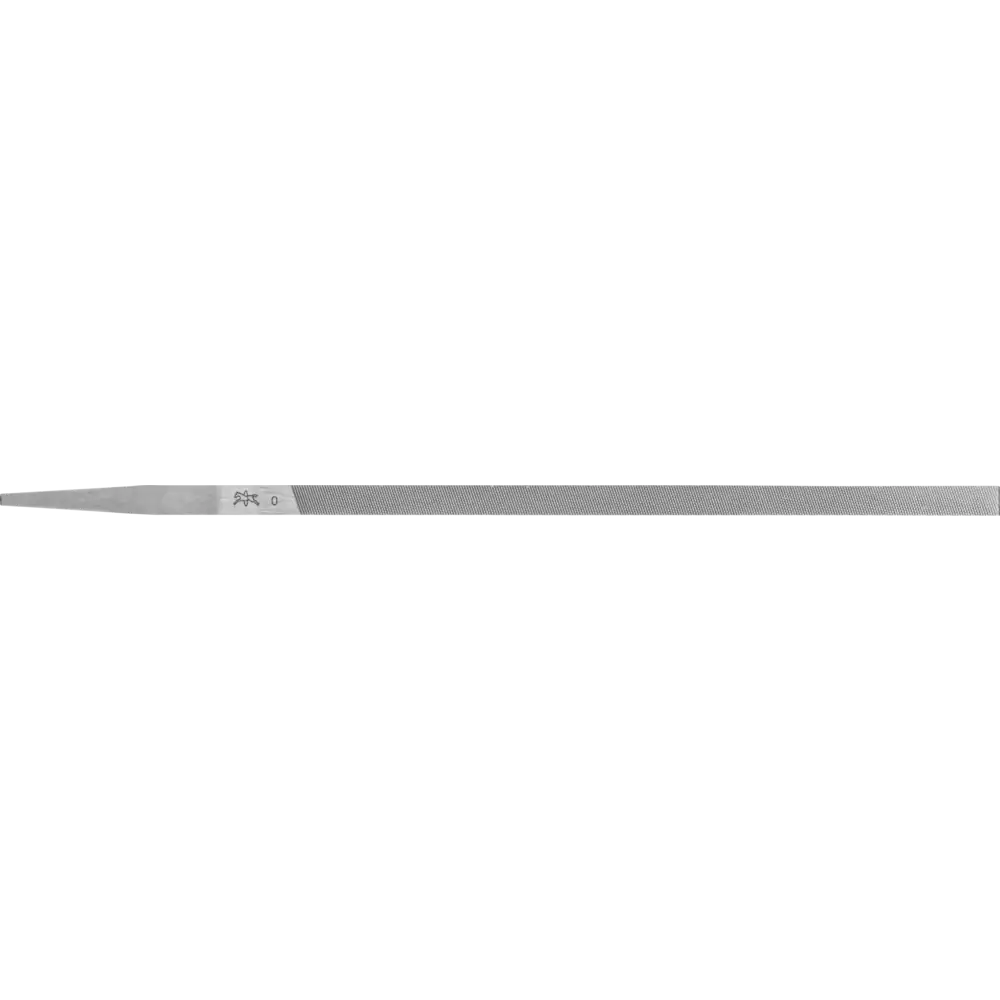 Lime à aiguille PFERD TOOLS Precision, plate à bout carré, très étroite, grain suisse