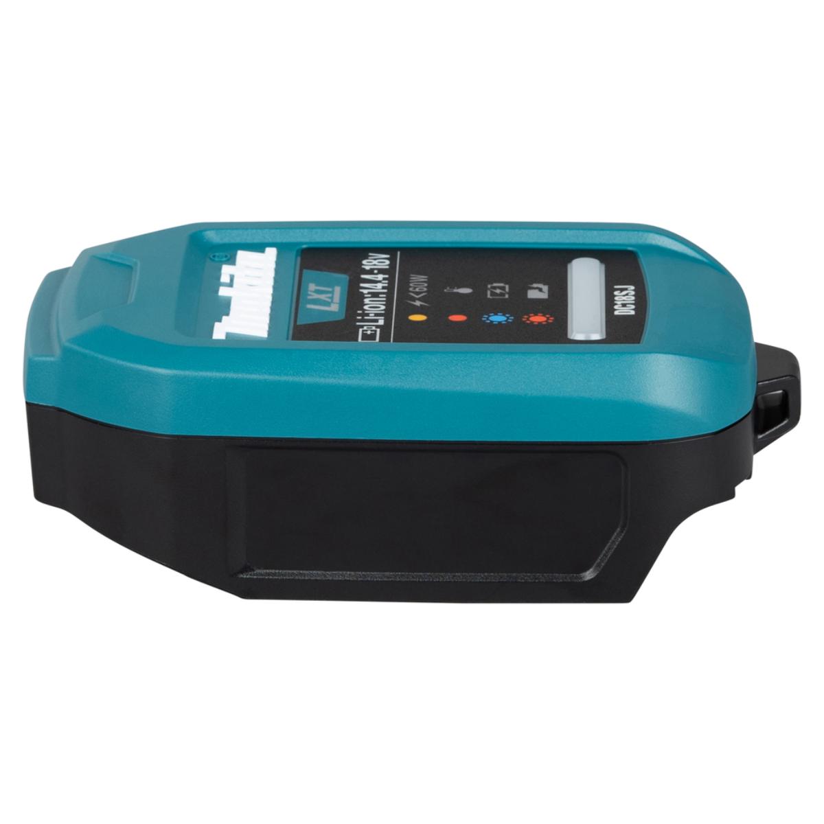 Makita Ladegerät-Set DC18SJ, ADP14, USB-C PD Ladekabel Power Delivery Li–Ion 14,4V–18V LXT DC18SJ
