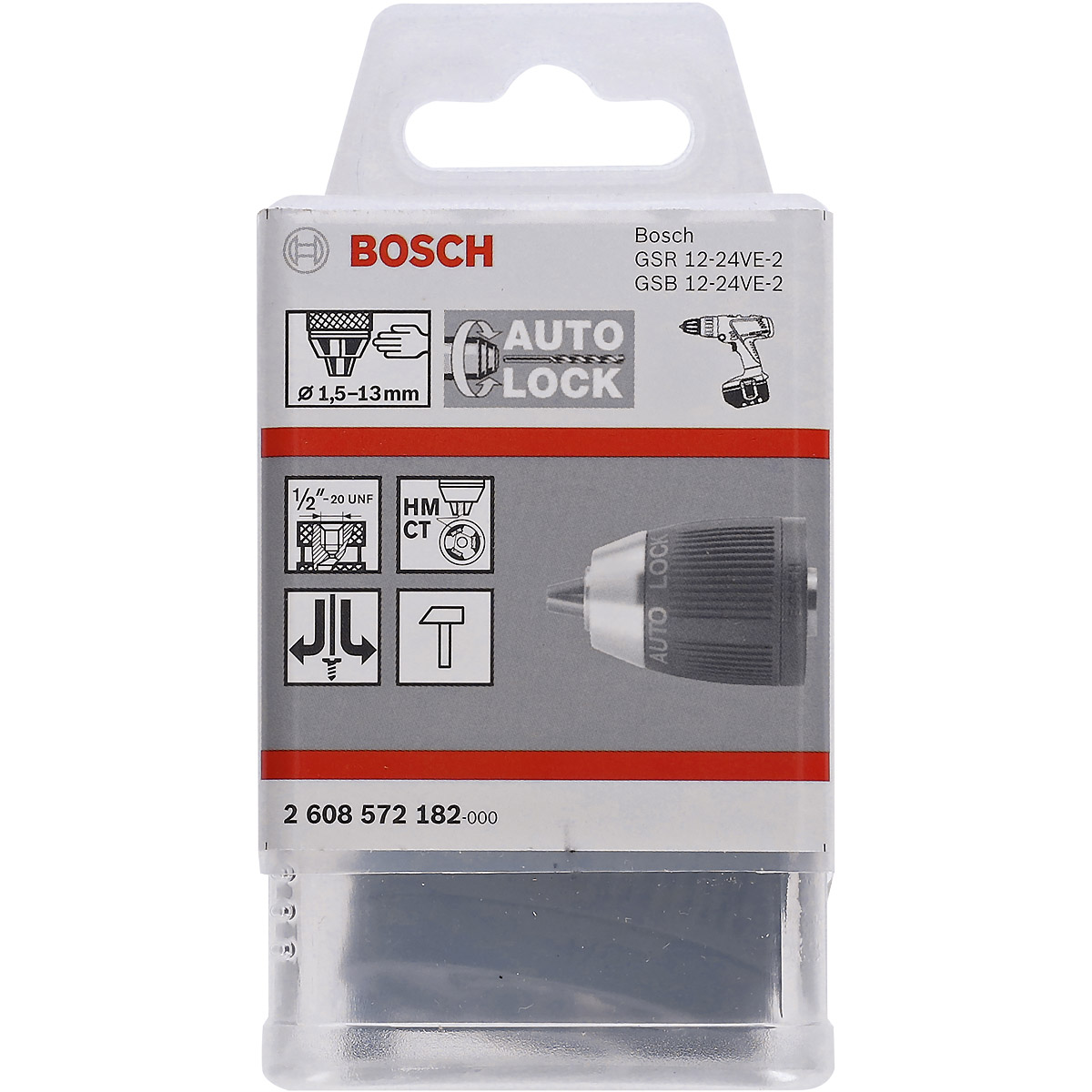 Bosch Schnellspannbohrfutter bis 13 mm, 1,5 bis 13 mm, 1/2 Zoll bis 20, Abb. Nr. 6