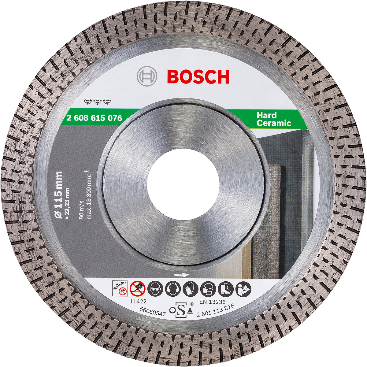 Bosch Diamanttrennscheibe Best for Hard Ceramic