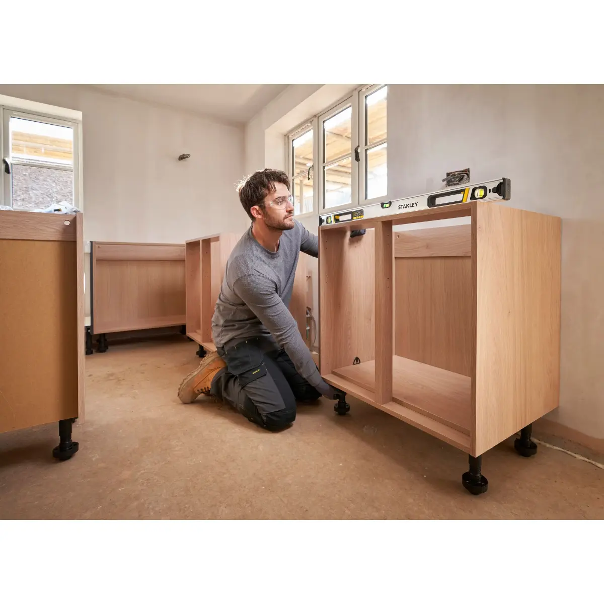 STANLEY FATMAX Hohlprofil-Wasserwaage 90cm (magnetisch)