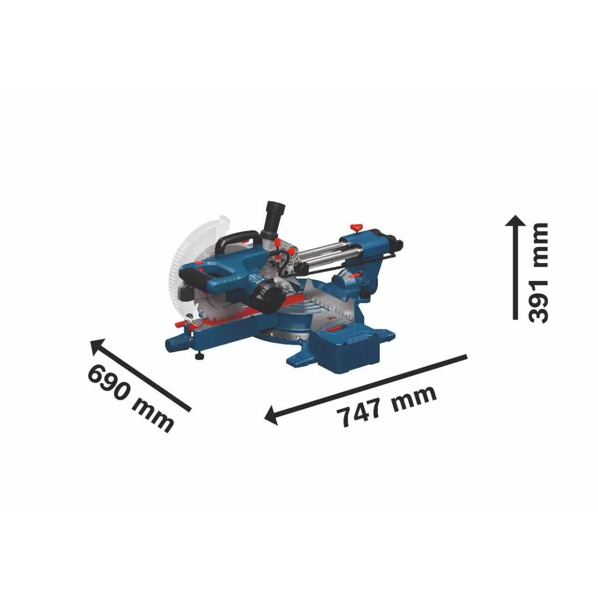Bosch Kapp- und Gehrungssäge GCM305-216S
