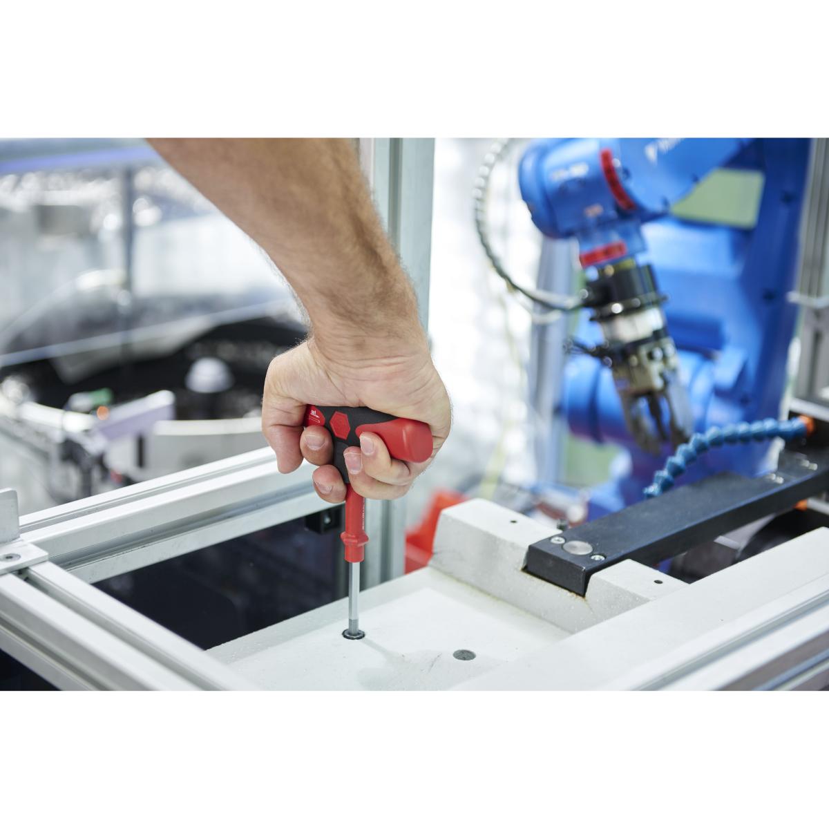 Wiha Drehmoment-Schraubendreher mit Quergriff TorqueVario -S T 5-14 Nm variabel einstellbare Drehmomentbegrenzung