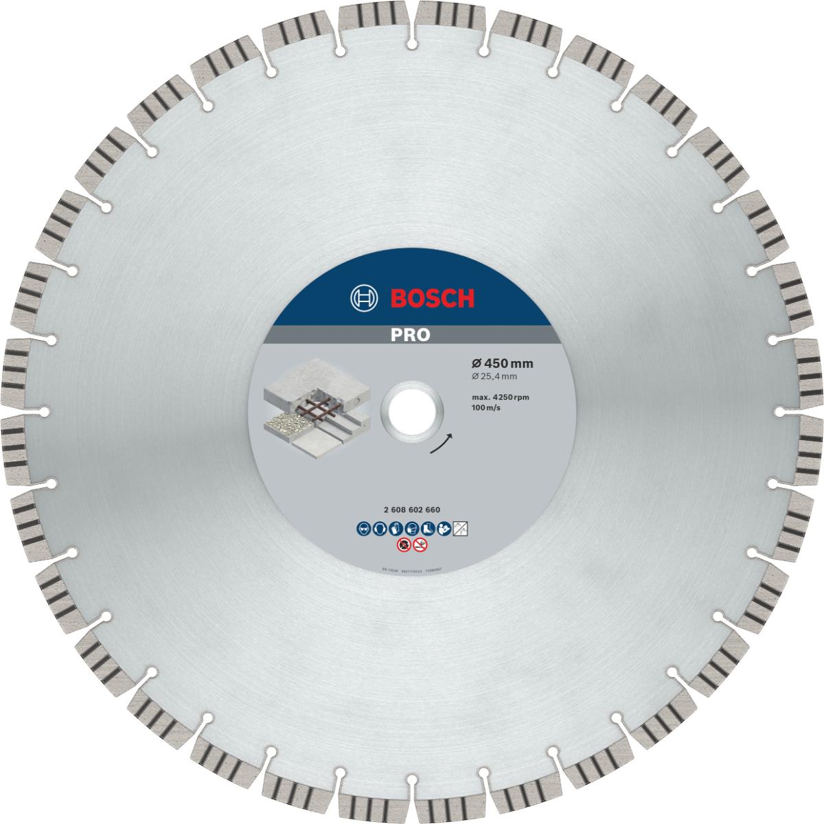 Bosch PRO Diamanttrennscheibe Best for Concrete 20/25,4
