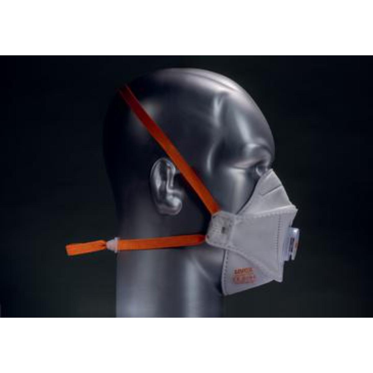Uvex silv-Air premium 5210+ Atemschutzmaske FFP2 Retailverpackung - 3 Stück