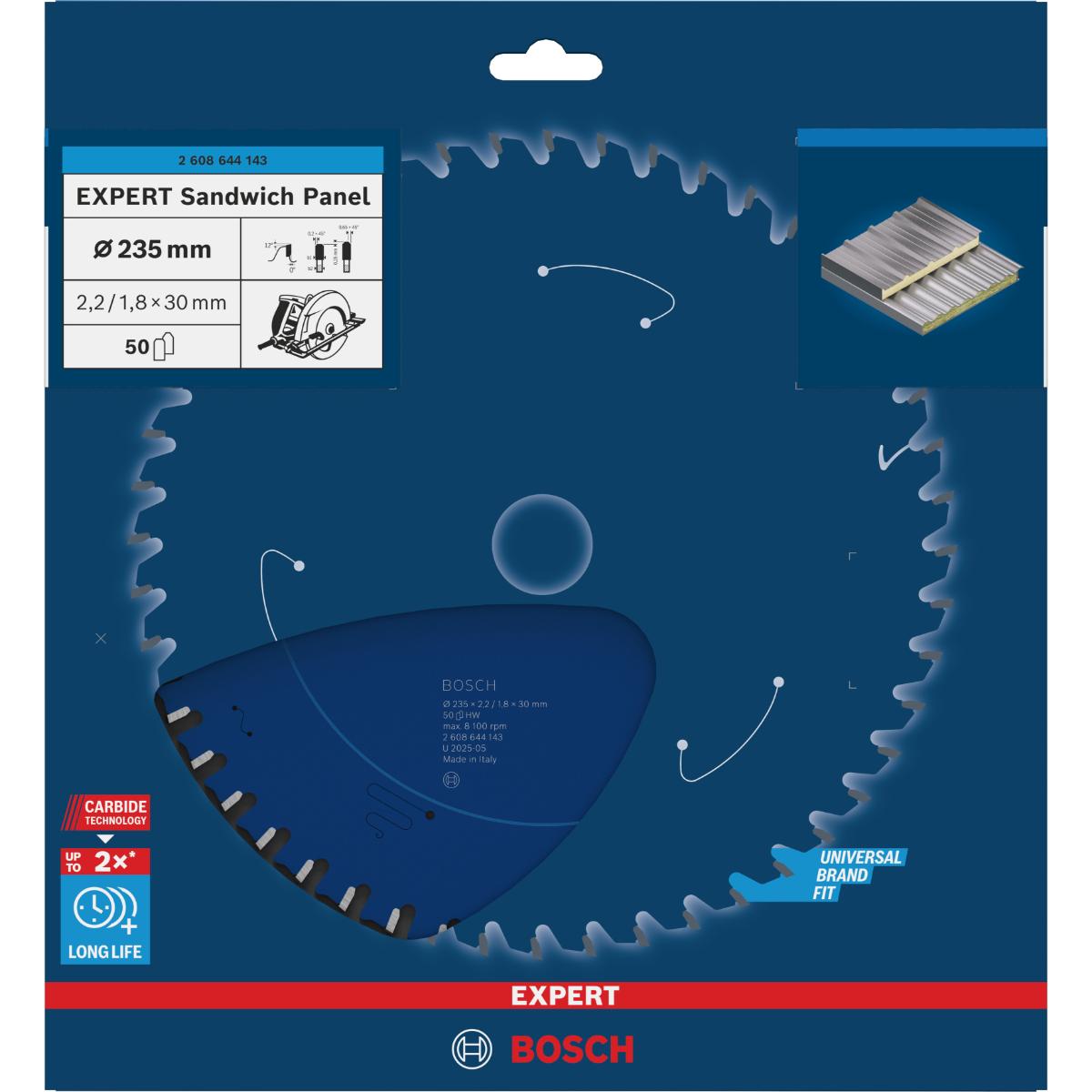 Bosch Kreissägeblatt Expert for Sandwich Panel