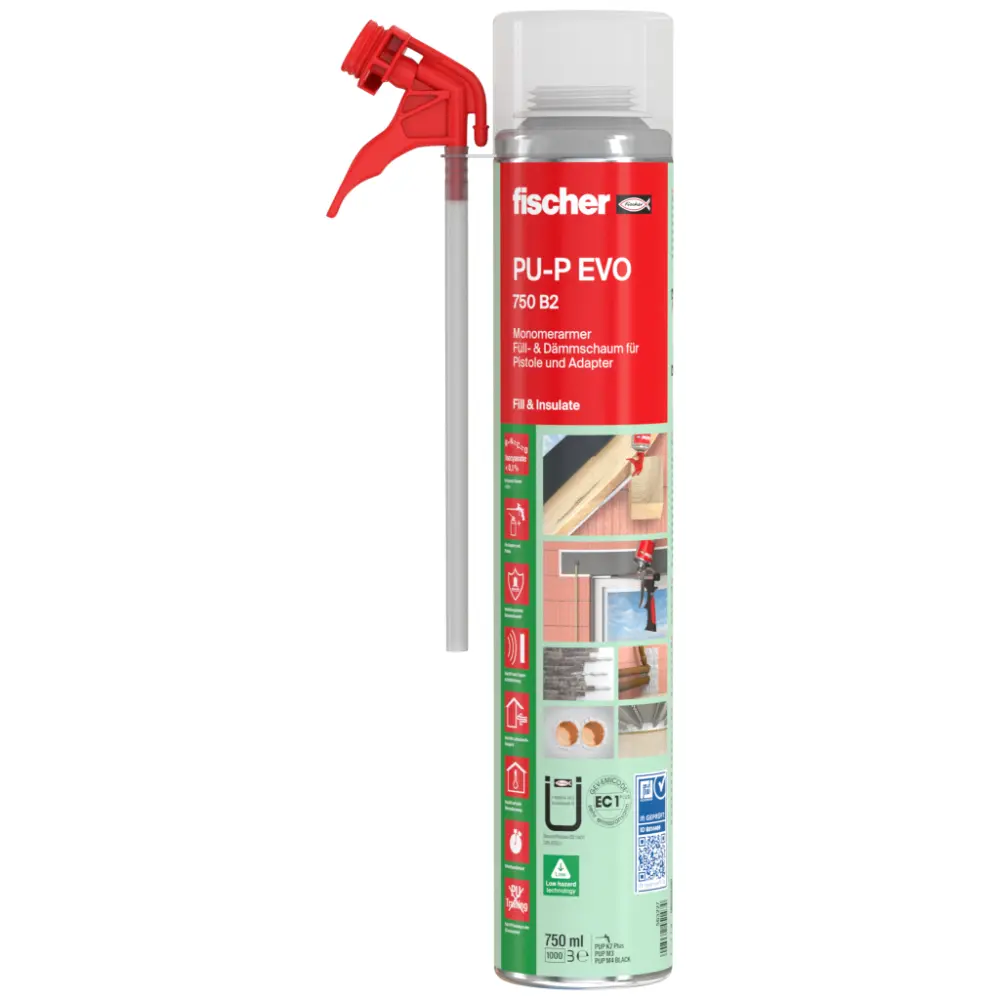 Fischer Monomerarmer PU-Schaum PU-P EVO 750 B2