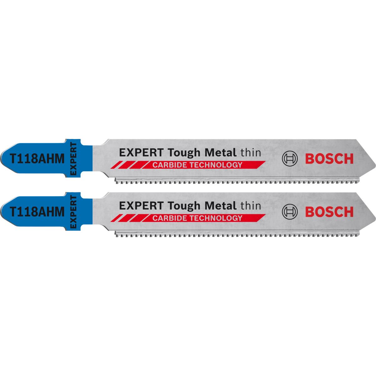 Bosch EXPERT Stainless Steel T 118 AHM Stichsägeblatt, 2 Stk.