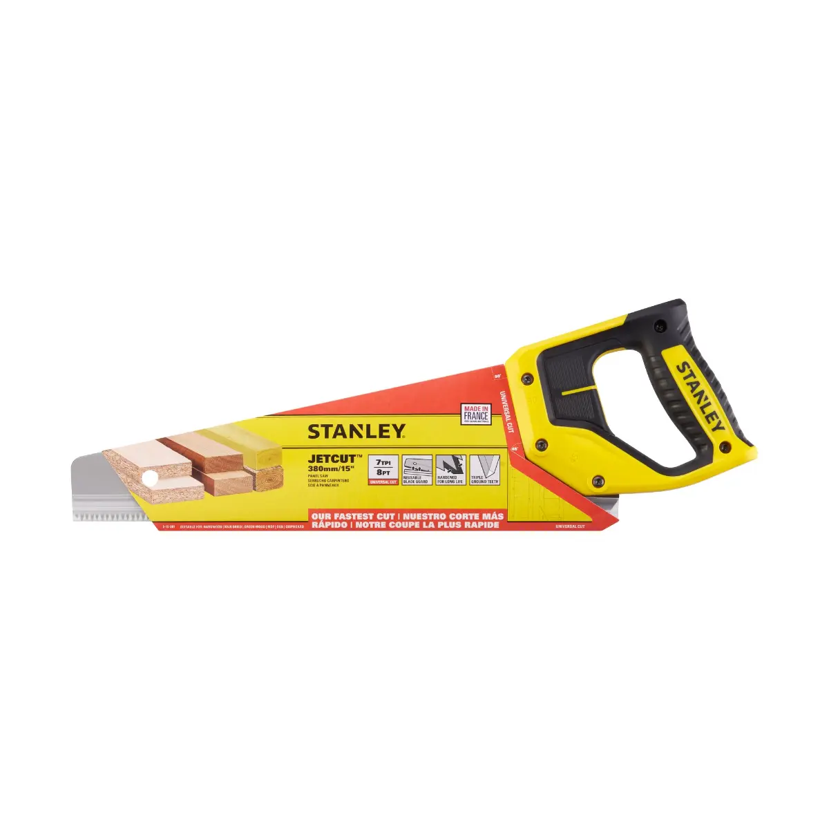 STANLEY JETCUT Handsäge 380mm 7TPI