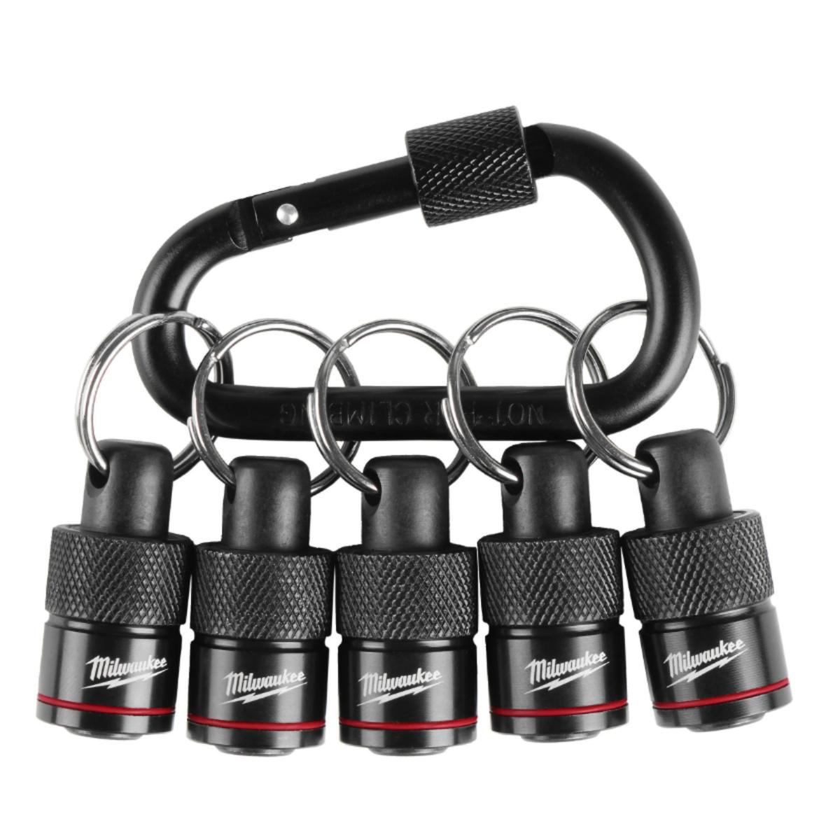 Milwaukee 5-teilig Karabiner-Halter Set XL