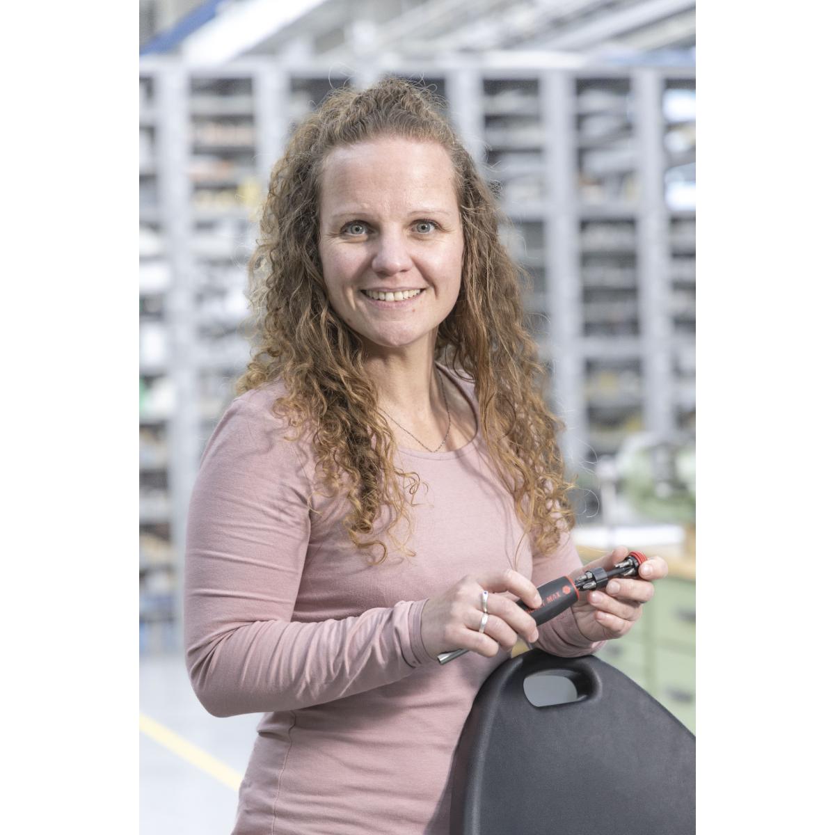 Wiha Schraubendreher mit Bit Magazin PocketMax magnetisch gemischt mit 8 Bits, 1/4 zoll