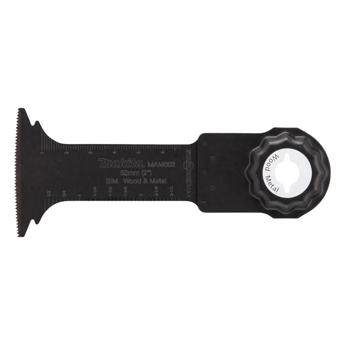 Makita Tauchsägeblatt BiM, MAM002 - 52x70 mm - 1,4 mm für Metal und Holz, 5 Stück