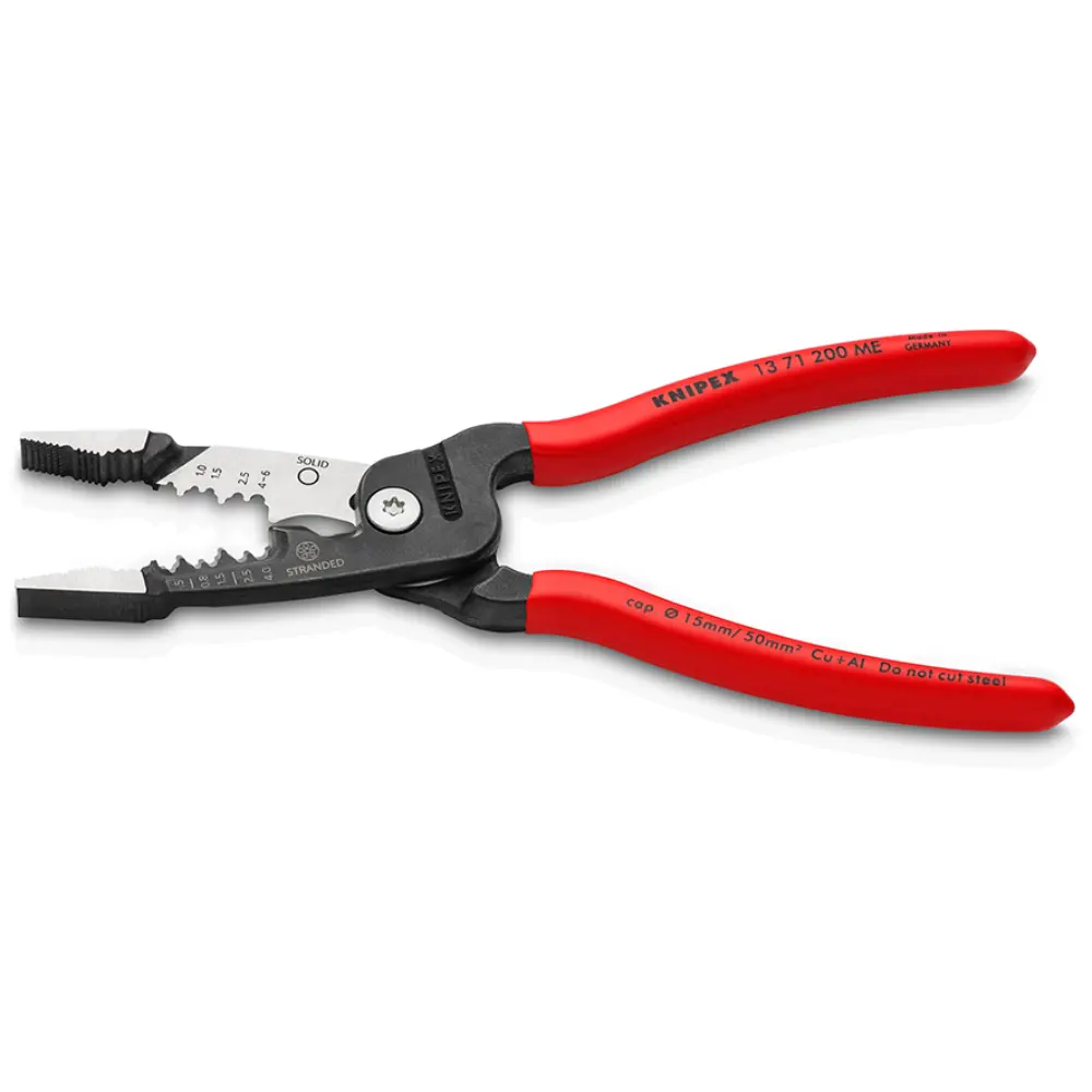 KNIPEX Multifunktions-Elektrikerzange metrisches Modell 200 mm