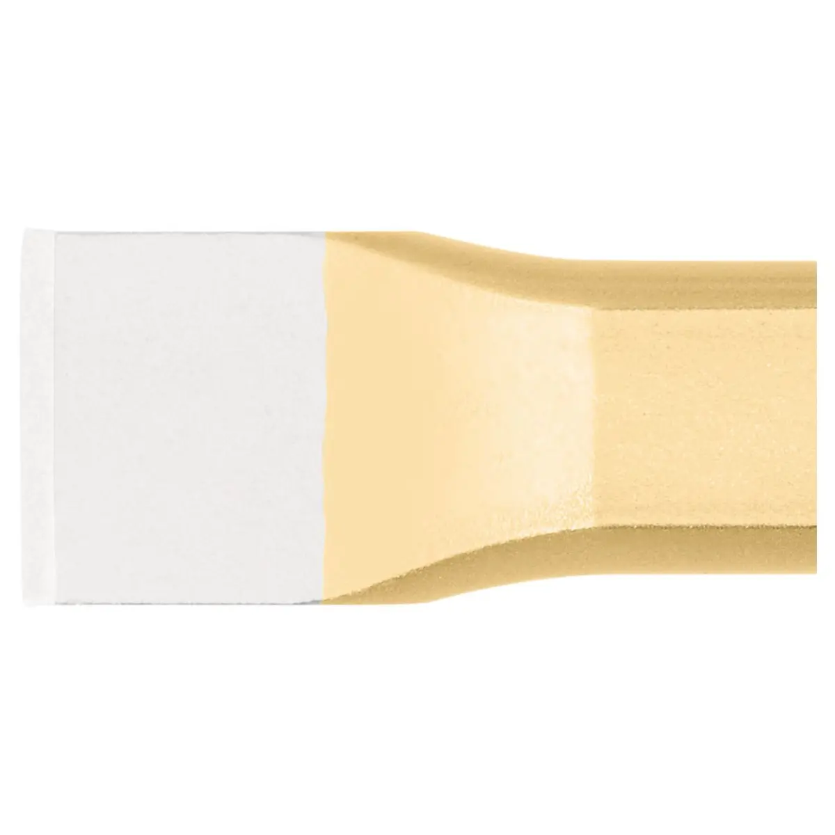 Rennsteig Flachmeißel mit Handschutz 27 x 350 mm, lackiert