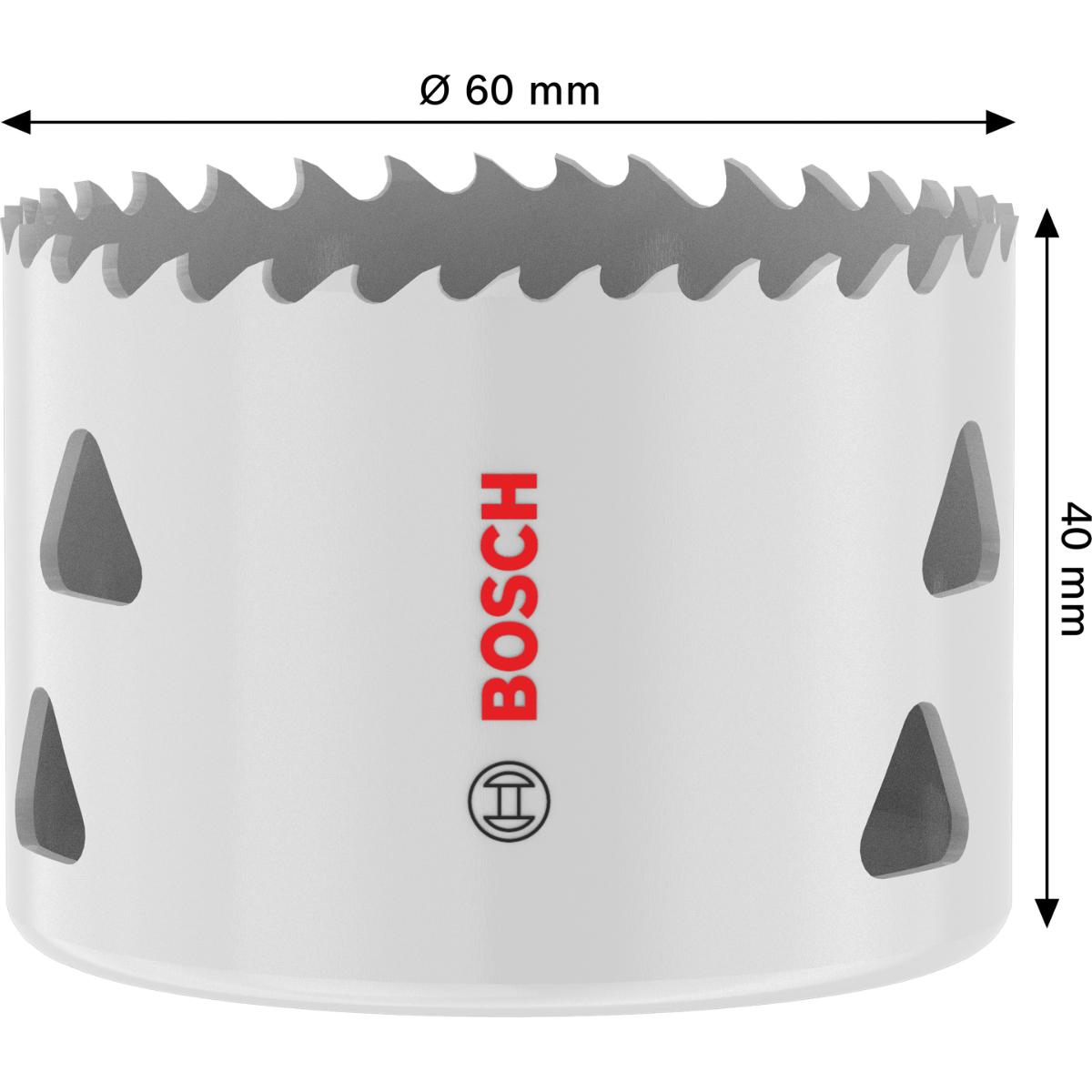 Bosch Multi Material Lochsäge mit Gewinde, 60 x 40 mm
