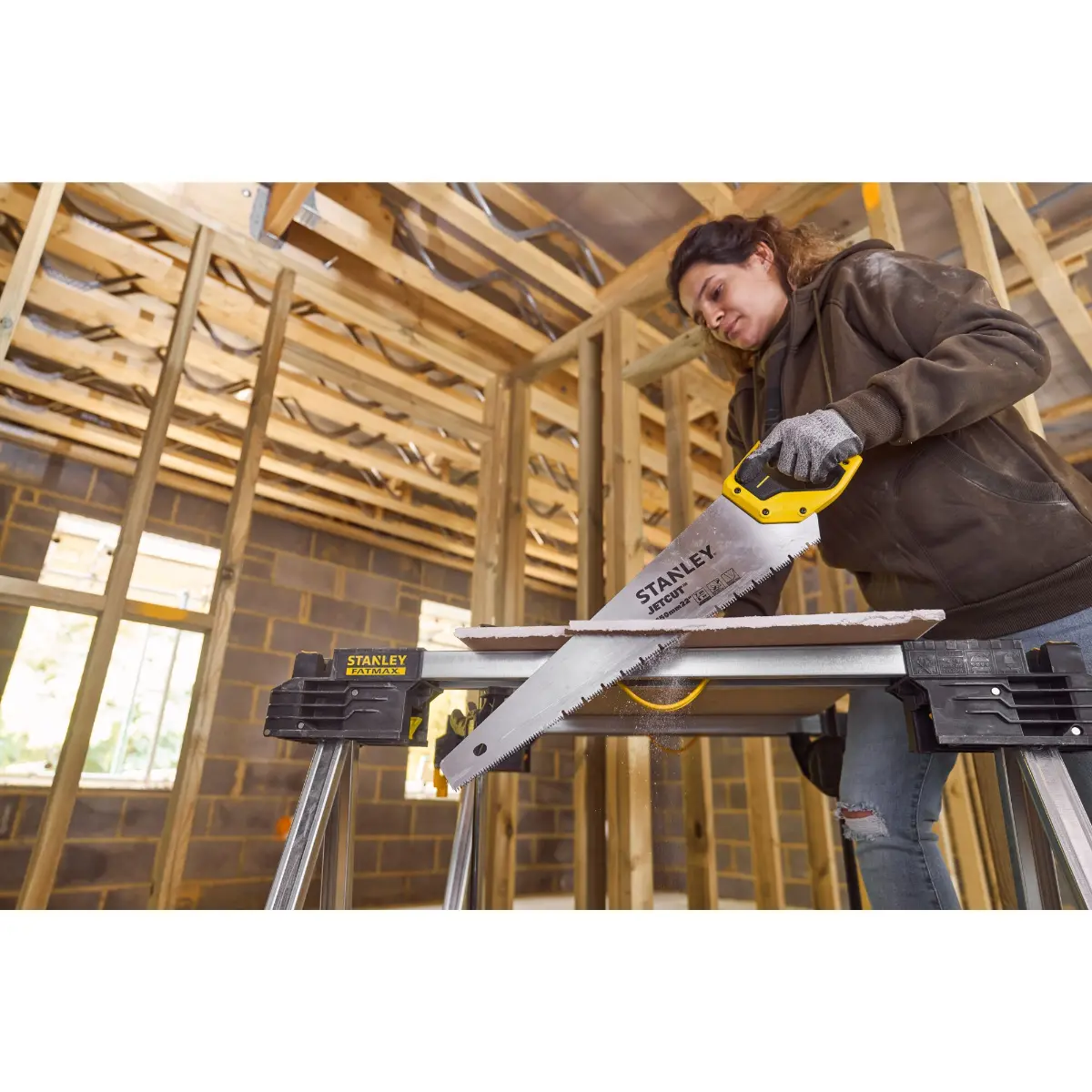 STANLEY JETCUT-Gipskartonsäge 550mm 7TPI