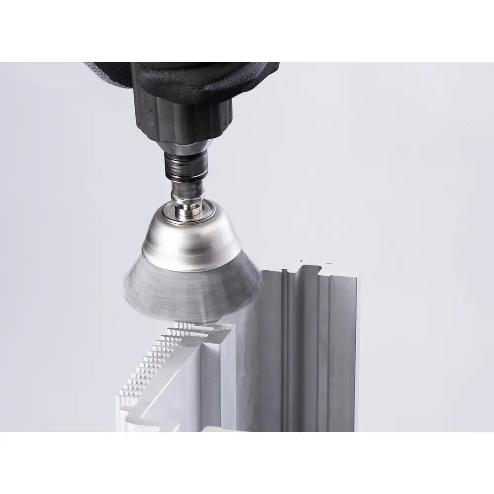 PFERD TOOLS INOX-TOTAL Topfbürste ungezopft RBUIT Ø50 mm Schaft-Ø6 mm SiC-Filament-Ø0,90 mm Korn 180