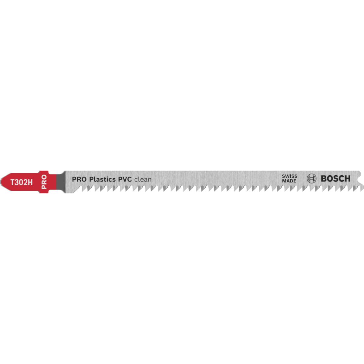 Bosch PRO Stichsägeblatt T 302 H Clean for PVC