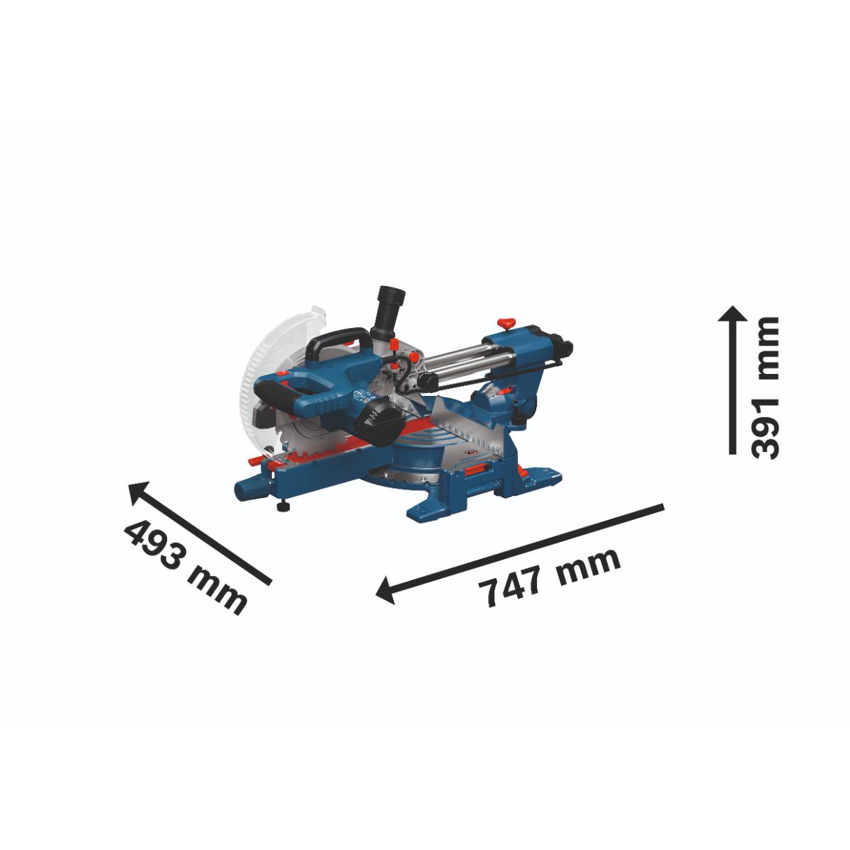 Bosch Kapp- und Gehrungssäge GCM305-216S