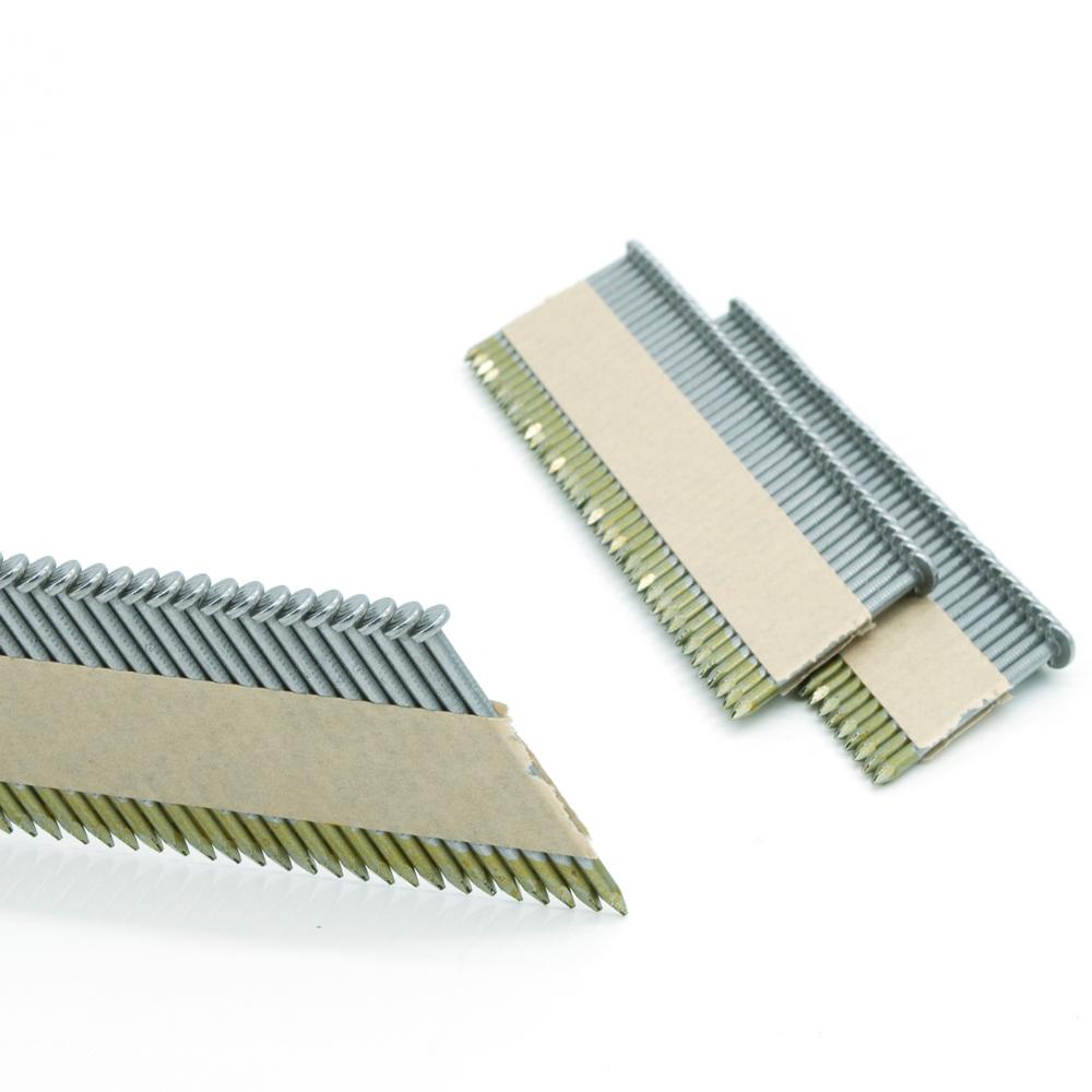 PREBENA PR31/90BKRI Halbkopf-Streifennägel blank Ringschaft