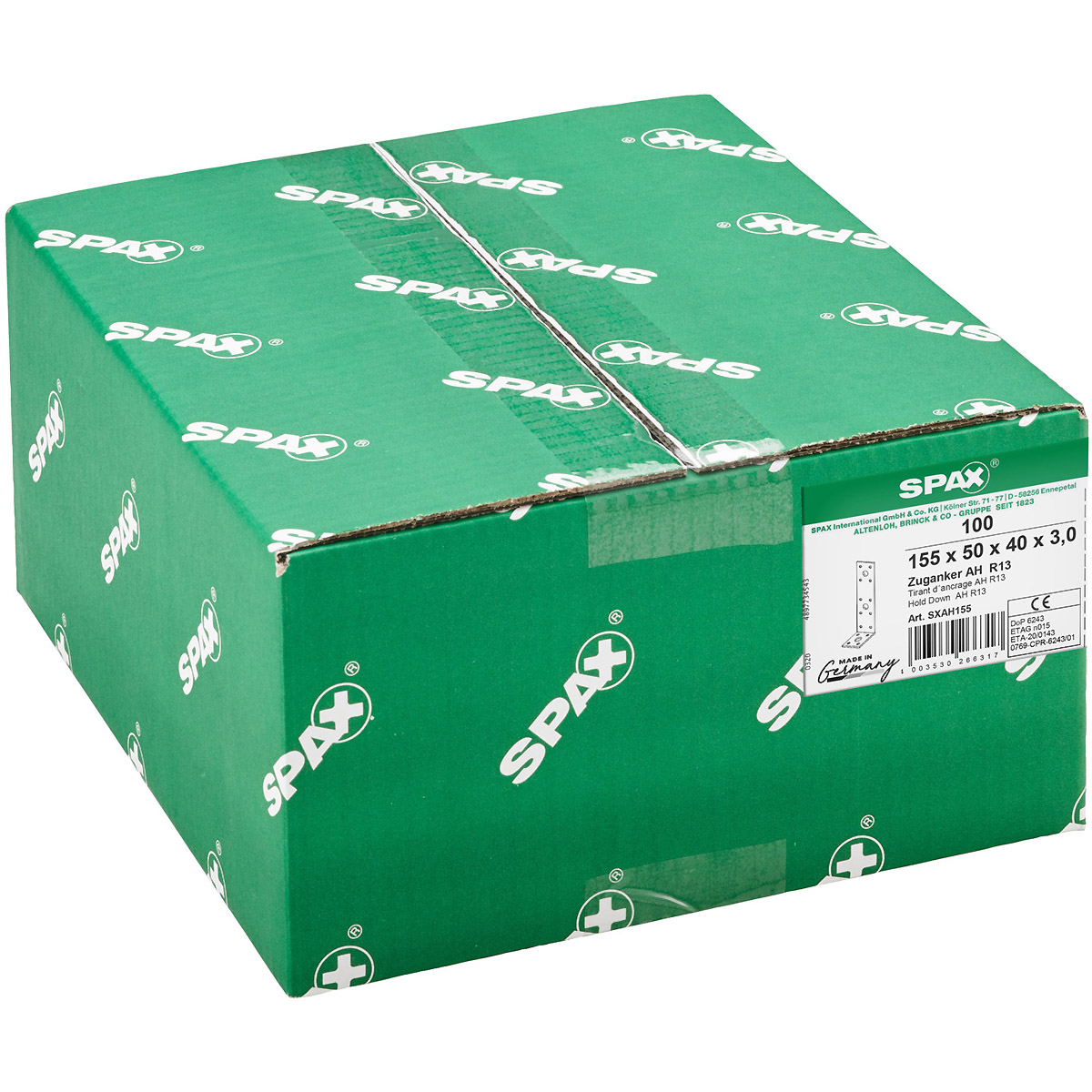 SPAX Zuganker AH R13, 100 Stück