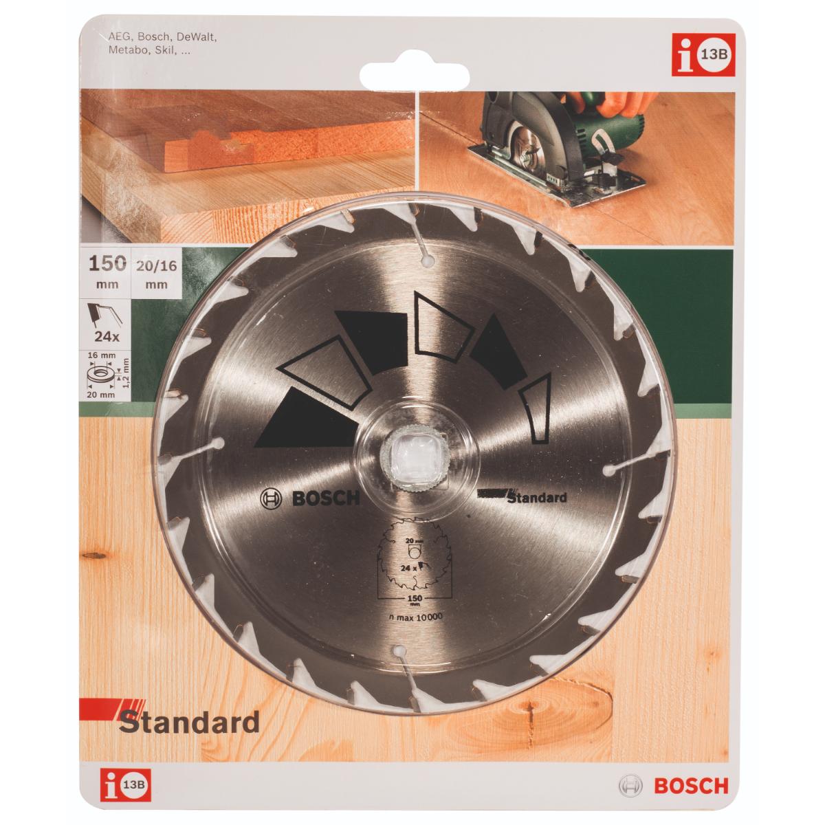2609256806BO Bosch Kreissägeblatt PRECISION Z= 24
