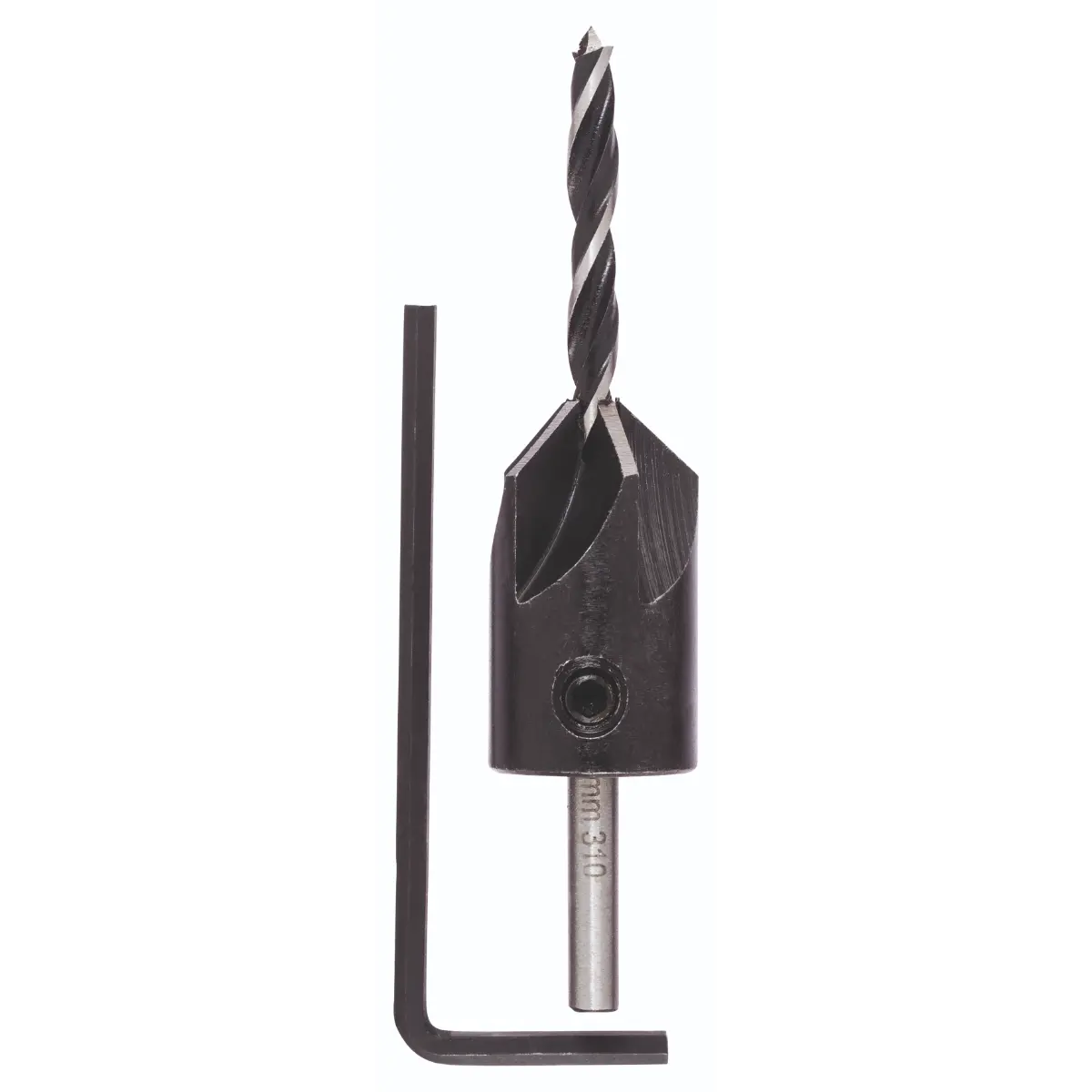 Bosch Holzspiralbohrer mit Senker D= 4,0 mm, L= 70 mm