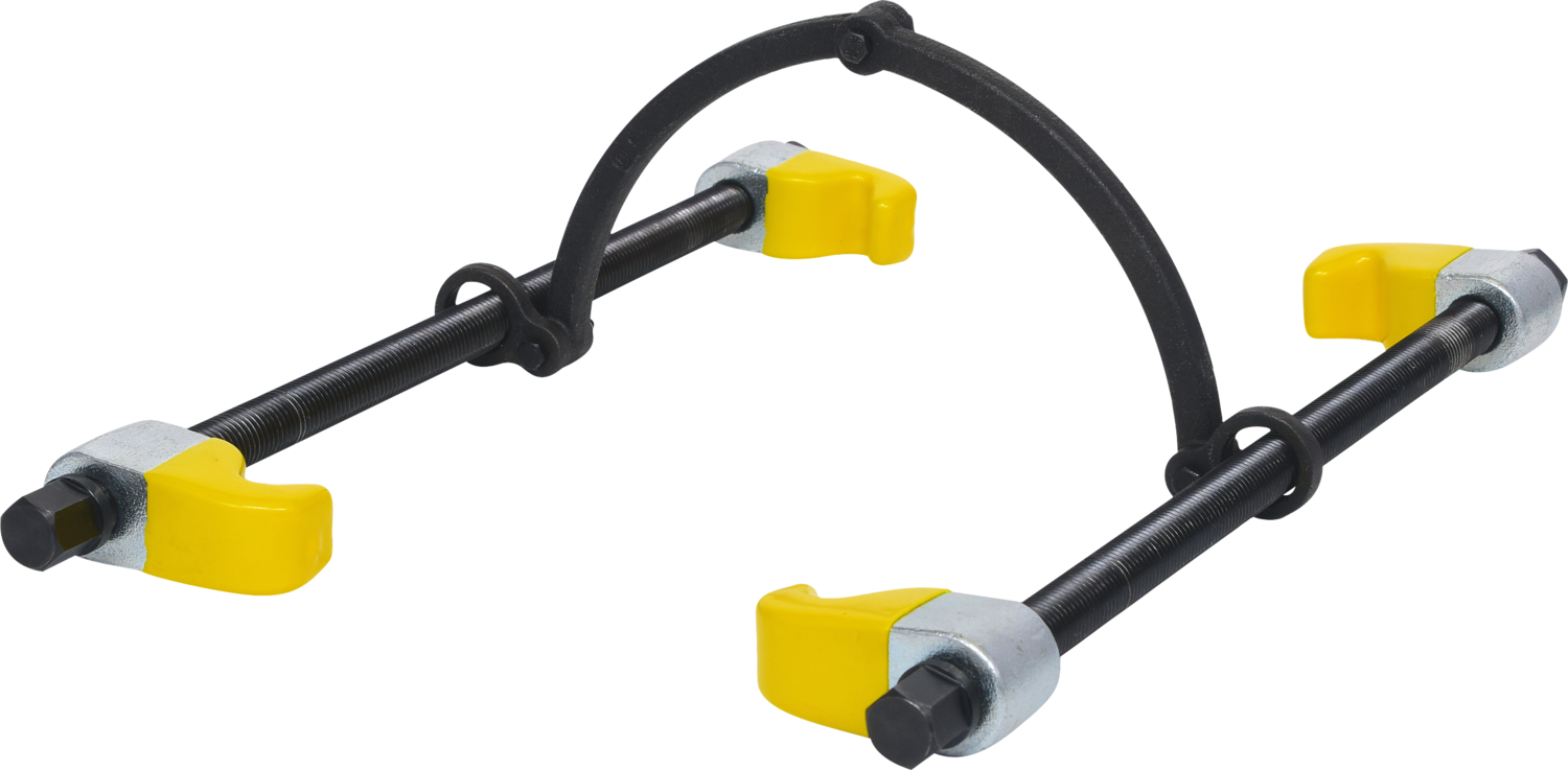 KS Tools Federspanner mit Sicherheitsbügel, kunststoffbeschichteten Haken