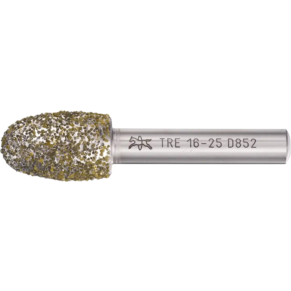 PFERD TOOLS Diamant-Schleifstift für Gießereien Tropfenform TRE