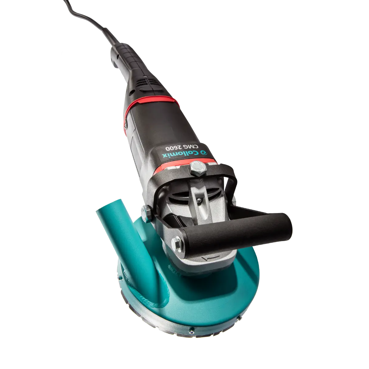 Collomix Betonschleifer CMG 2600 mit Schleiftopf BST 180 Cyclon und Koffer