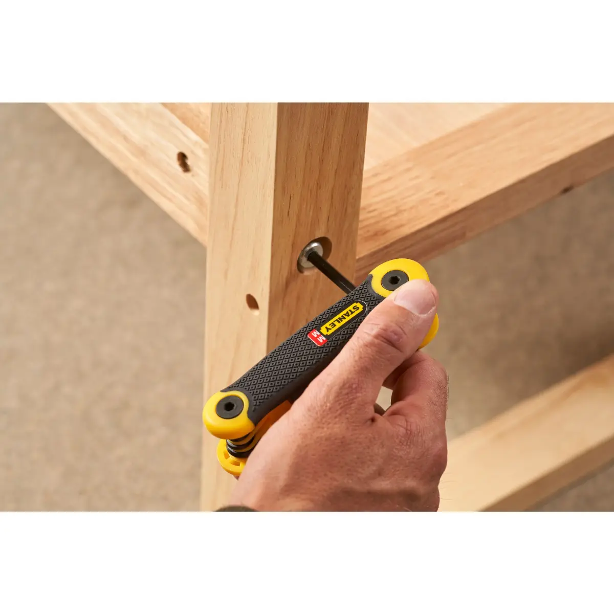 STANLEY Stiftschlüssel-Set im Halter, metrisch, 8-tlg.