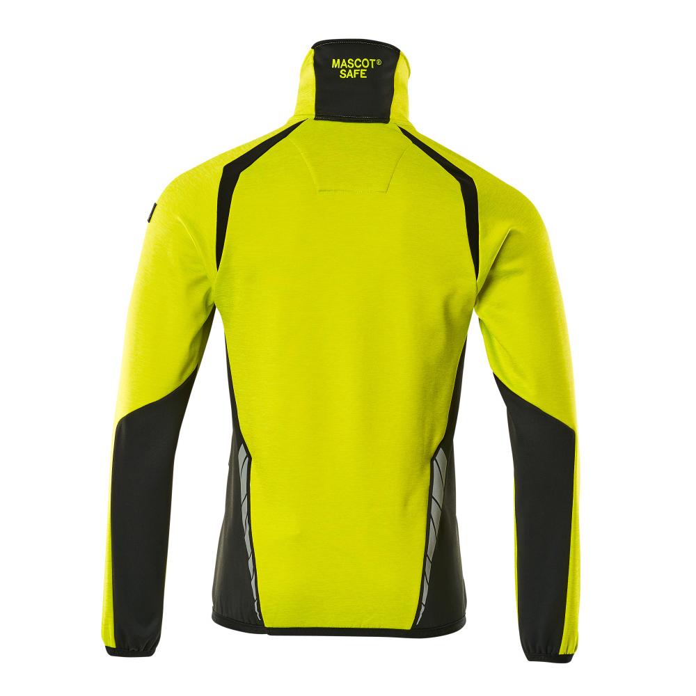 MASCOT Herren Fleecepullover mit kurzem Reißverschluss ACCELERATE SAFE