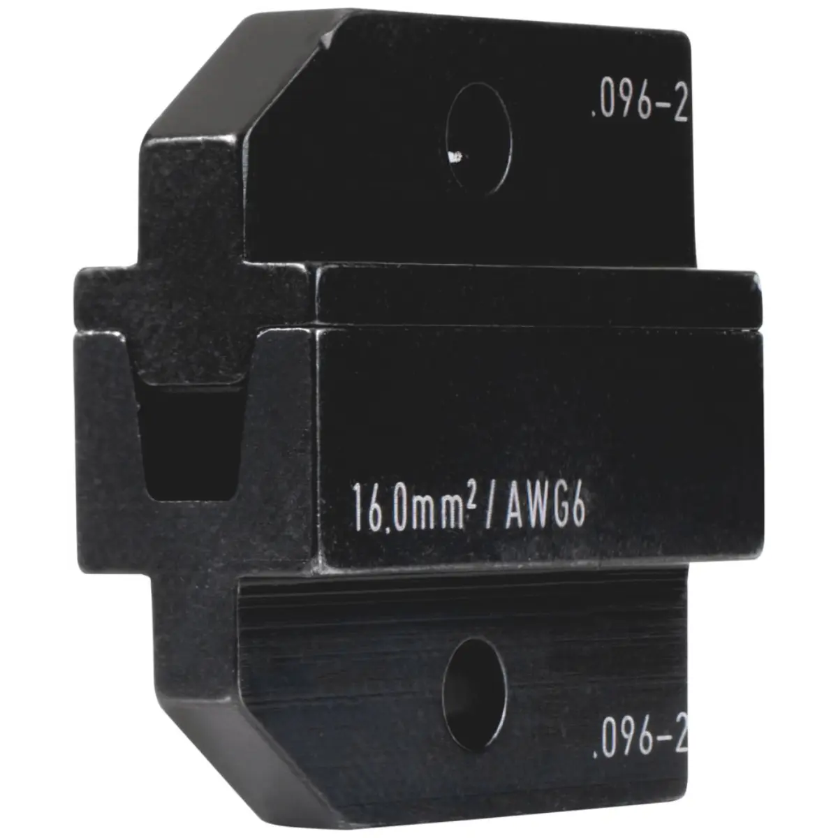 Rennsteig Crimpeinsatz für Aderendhülsen 16,0 mm², Pressbreite 32 mm, Fronteinführung