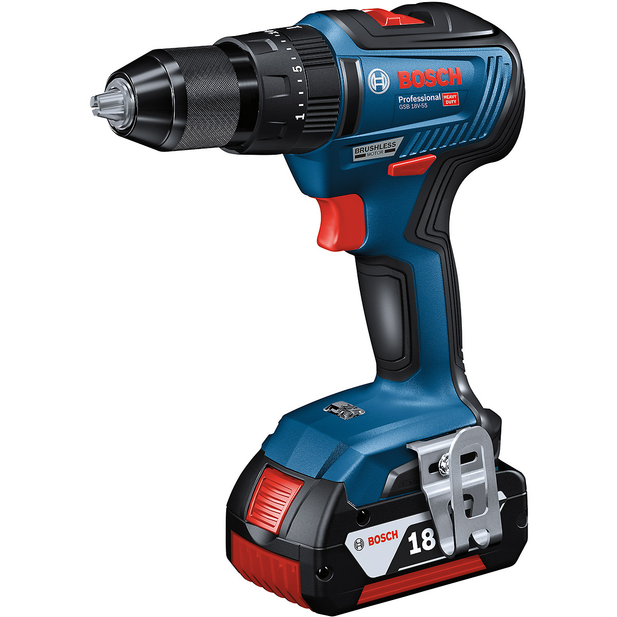 Bosch Akku-Bohrschrauber GSB 18V-55