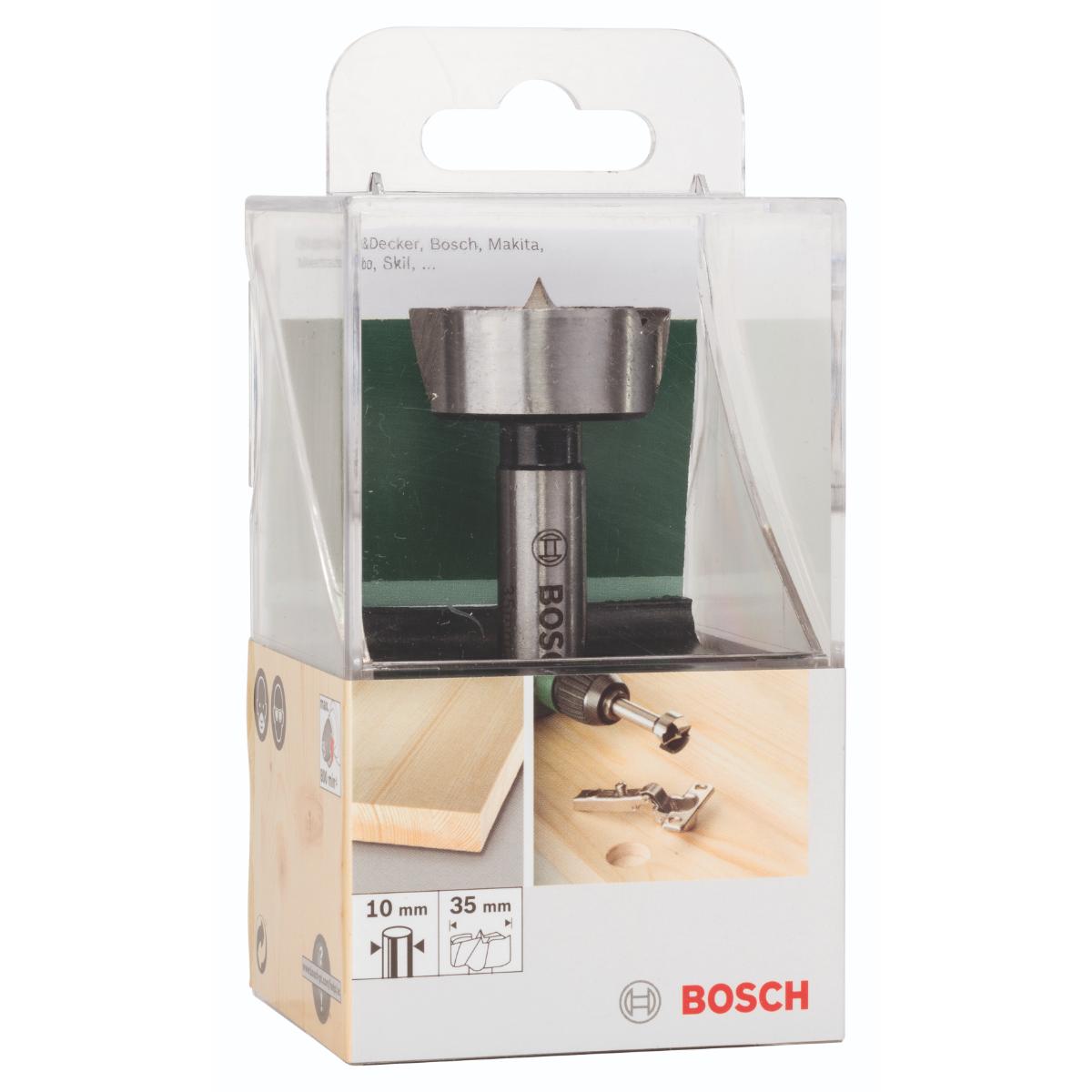 Bosch Forstnerbohrer, DIN 7483 G D= 35,0 mm, L= 90 mm