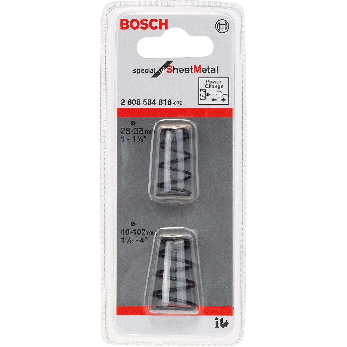 Bosch Auswurffeder für Lochsägen Sheet Metal, Breite x Länge: 65 x 150 mm