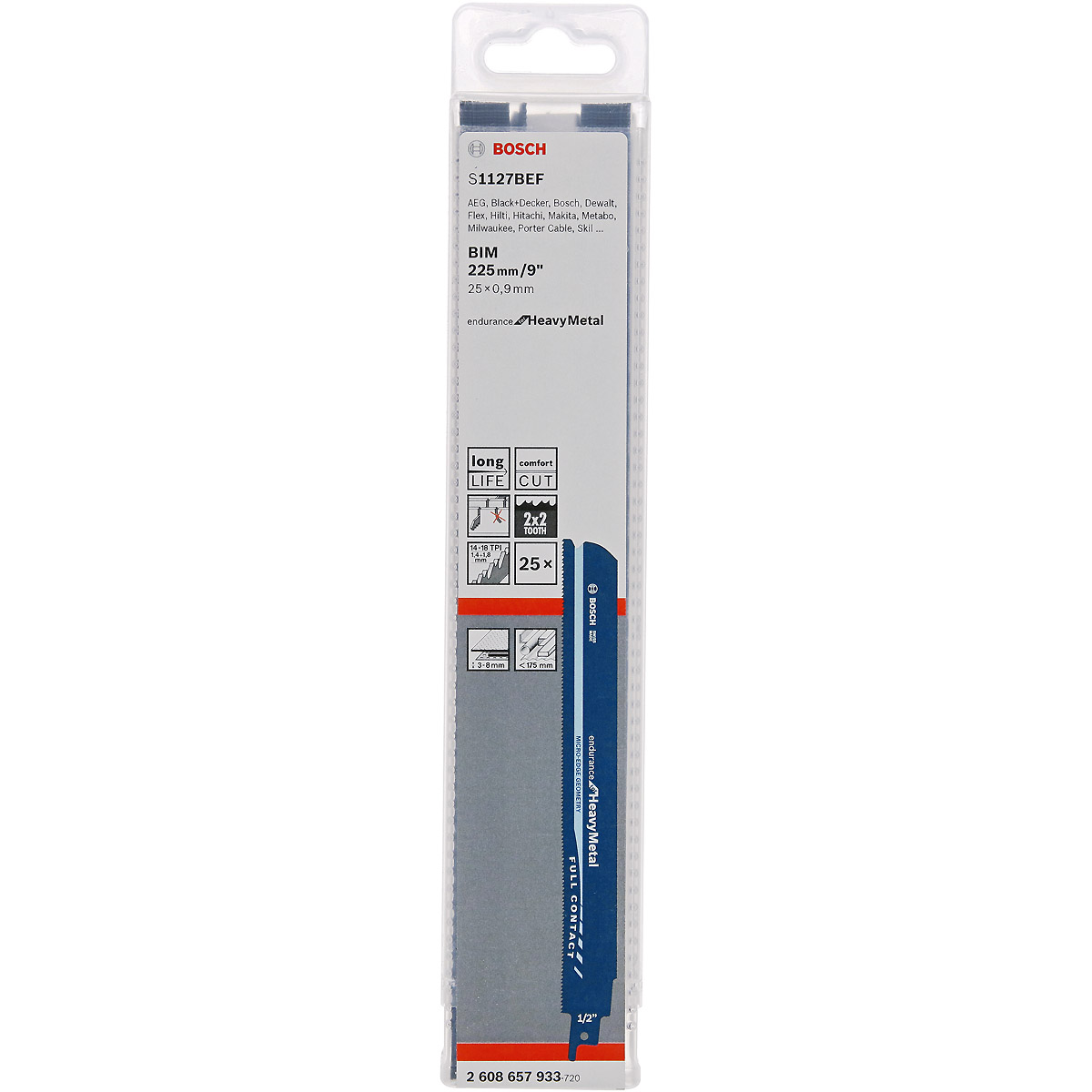 Bosch Säbelsägeblatt S 1127 BEF Endurance for Heavy Metal