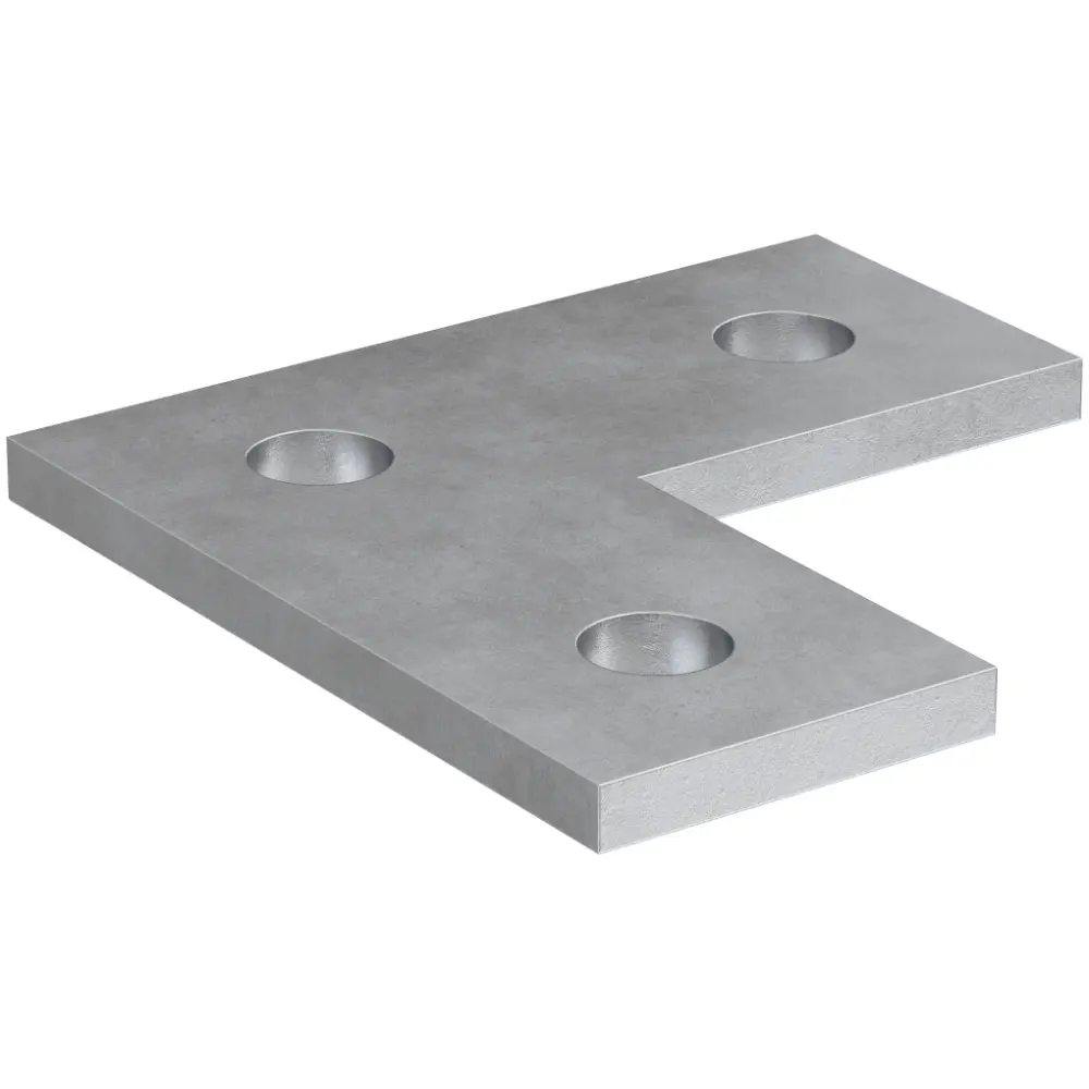 Fischer Verbindungsplatte FFF 3L feuerverzinkt