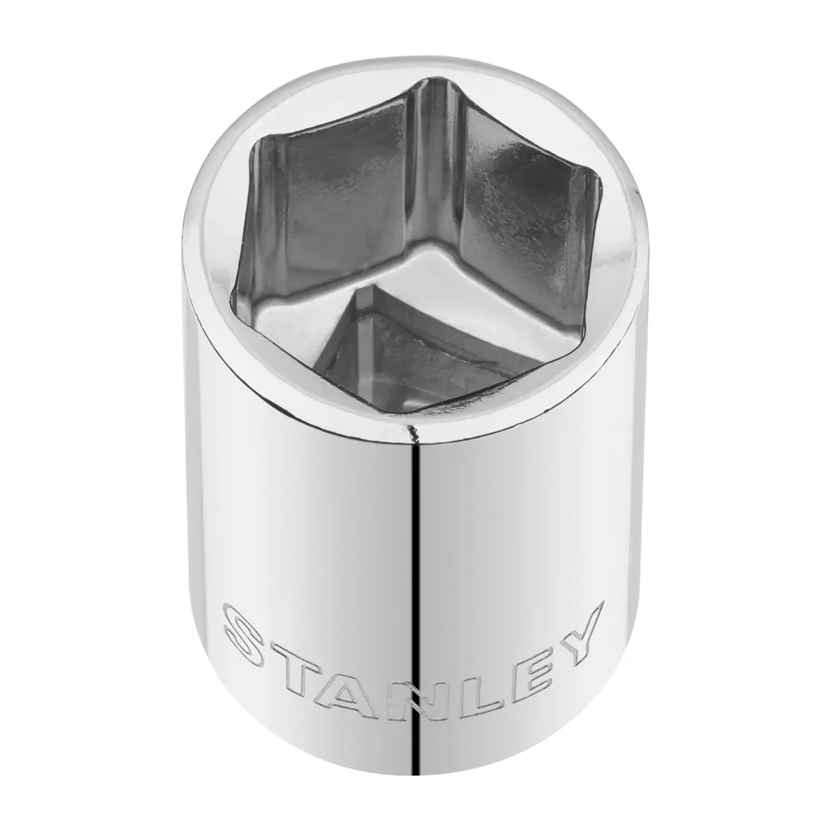 STANLEY 1/2 Zoll 6-Kant Stecknuss 19 mm mit MaxiDrive-Profil