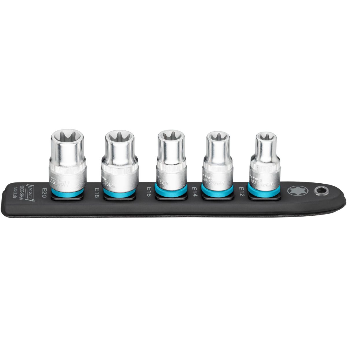 Rail flexible SmartRail en plastique avec douille carrée 12,5 mm (1/2 pouce), Torx extérieur