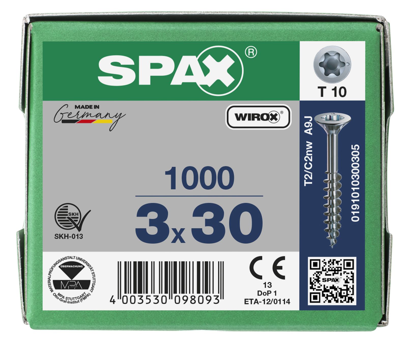 0191010300305SPX
