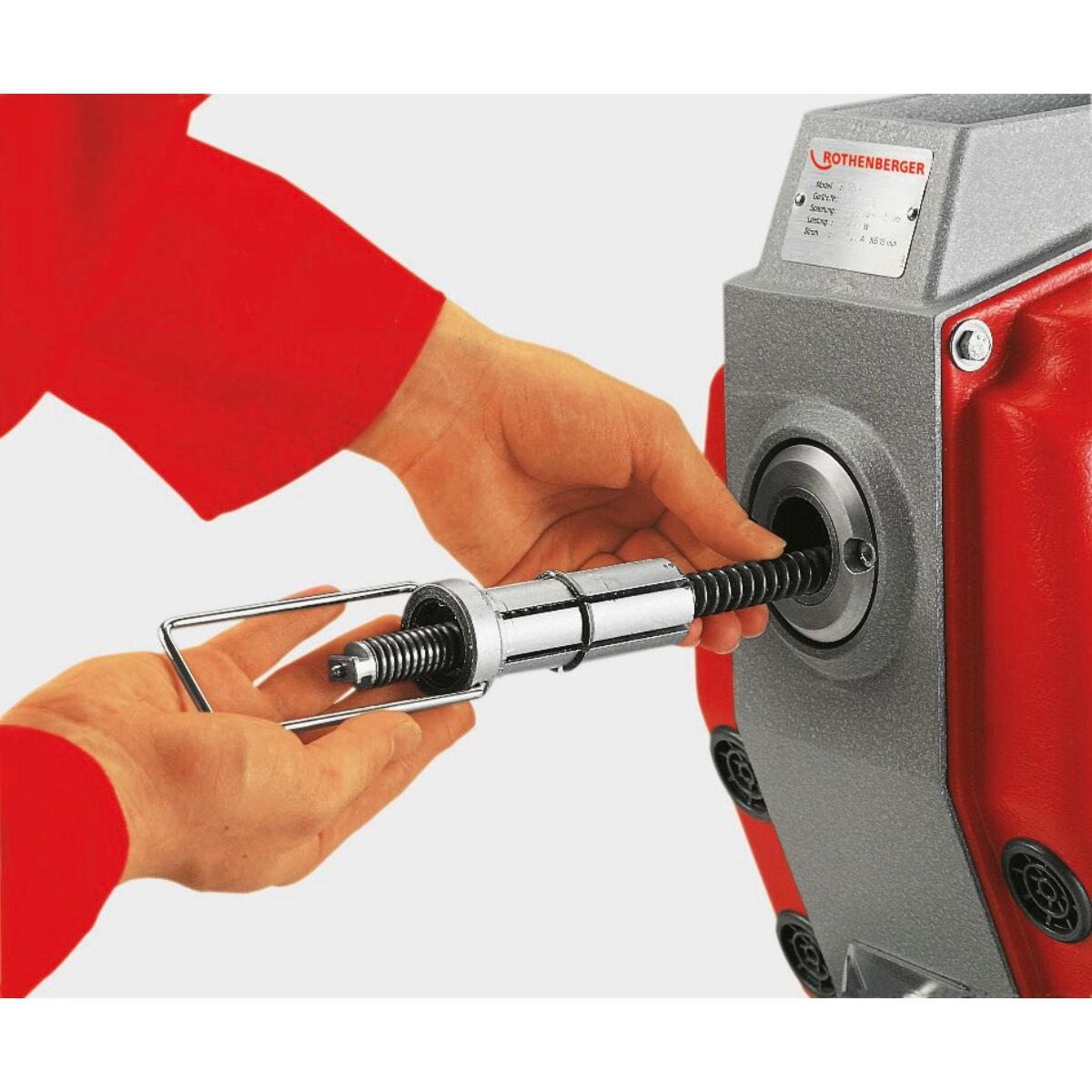 72689ro Rothenberger Elektrische Rohrreinigungsmaschine R750, 230V mit Führungsschlauch