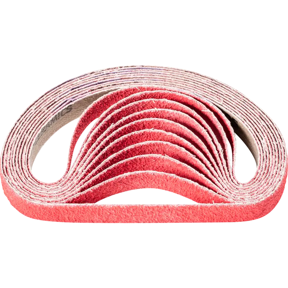 PFERD TOOLS Keramikkorn Schleifband BA für Edelstahl-Schliff mit Bandschleifer